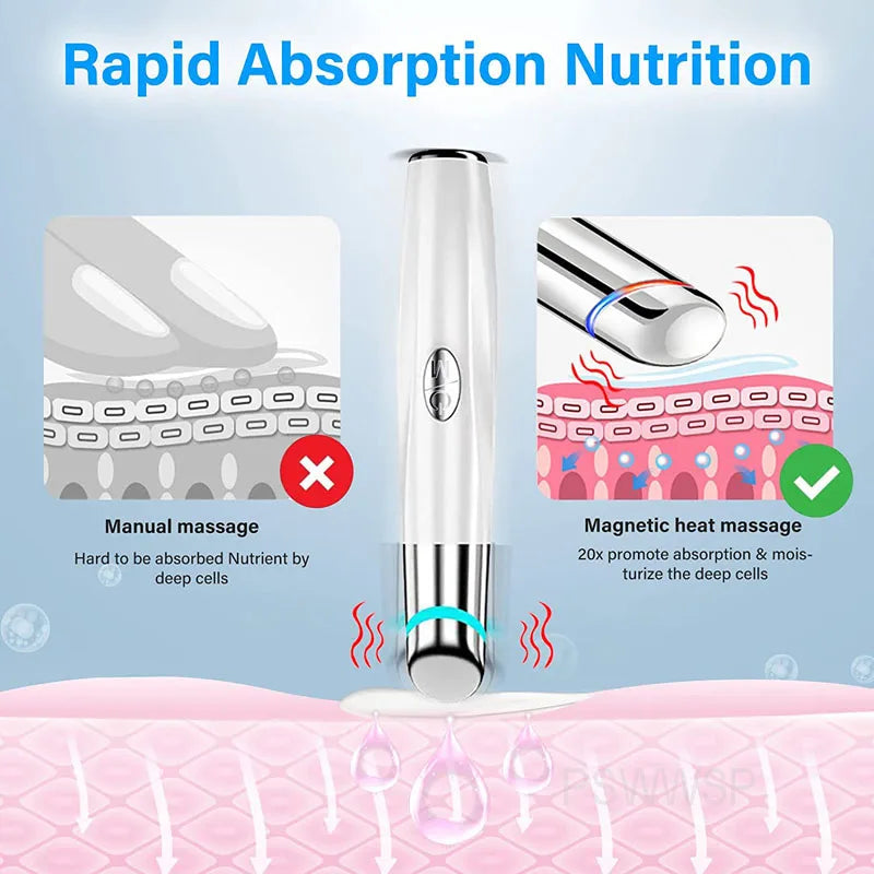 4 In 1 Eye Red Light Facial Massager